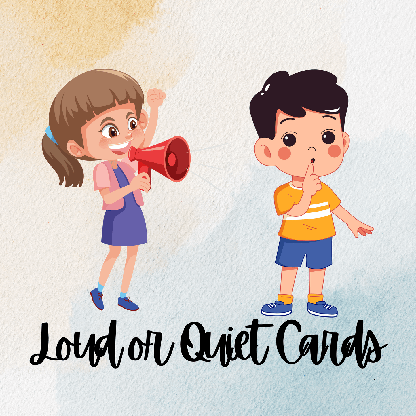 Loud or Quiet Cards