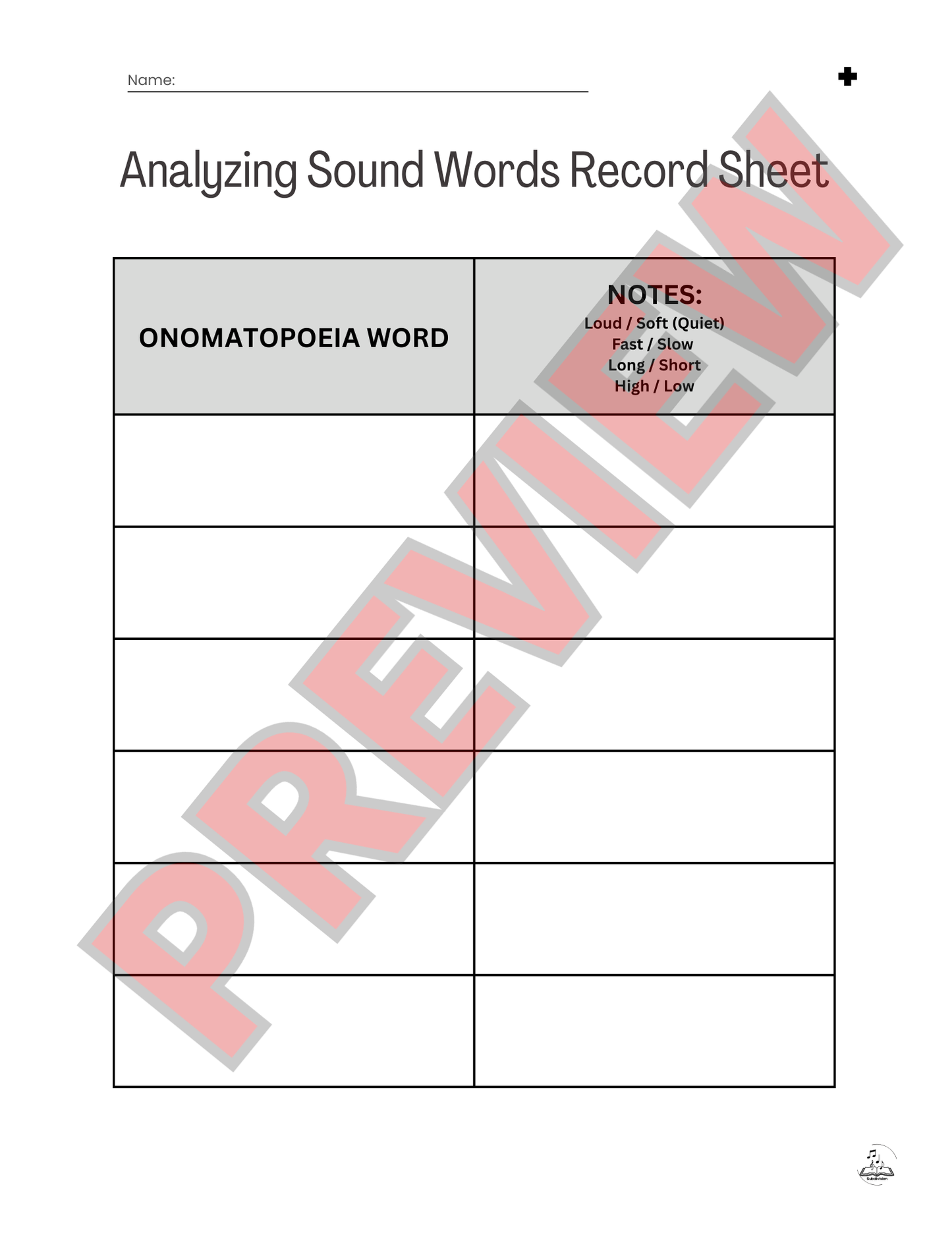"Squeak, Rumble, Whomp! Whomp! Whomp!" Substitute Manual