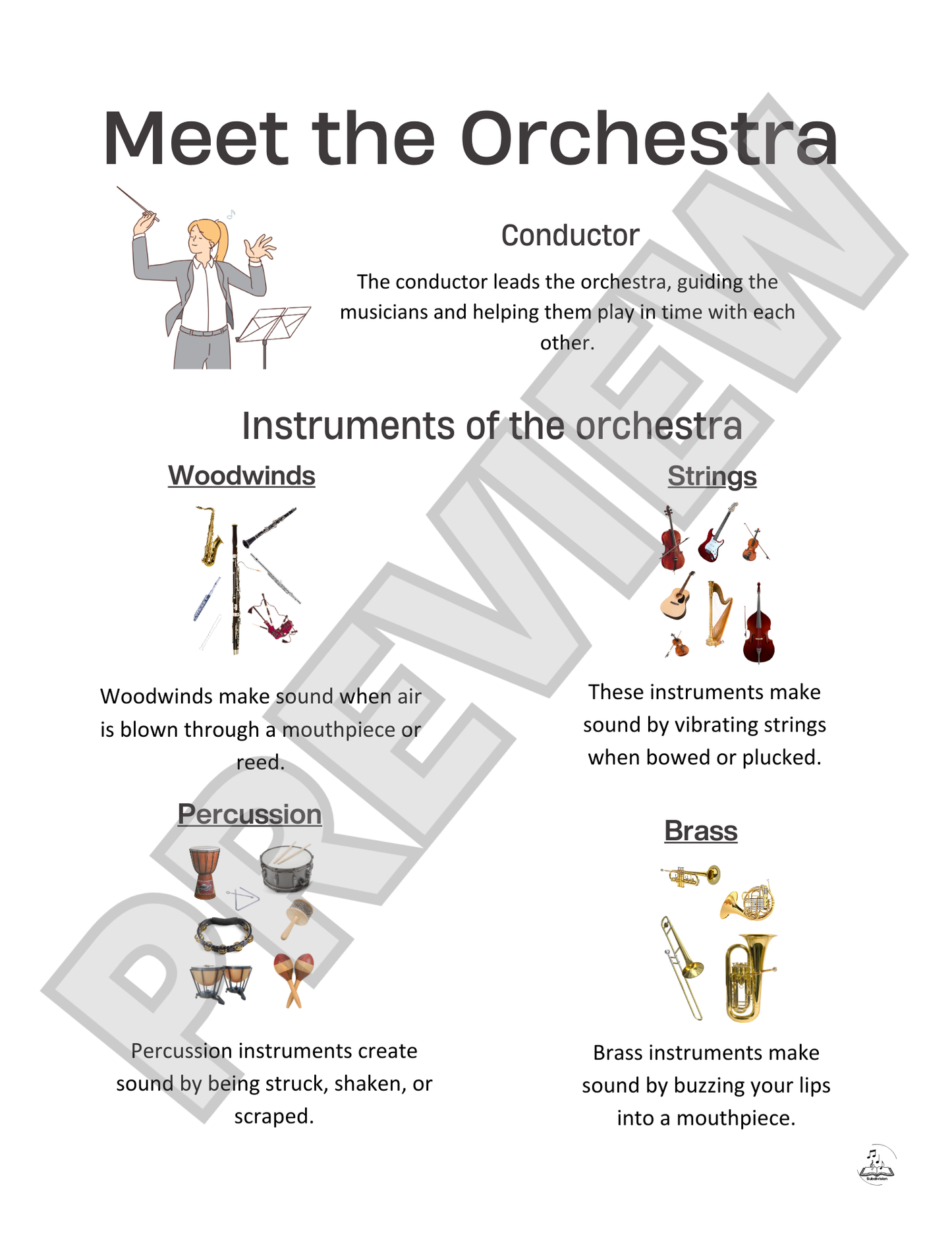 "Zin! Zin! Zin! A Violin" Substitute Manual